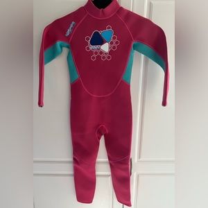 LayaTone Kids Wetsuit 3/2mm Neoprene Full Body
